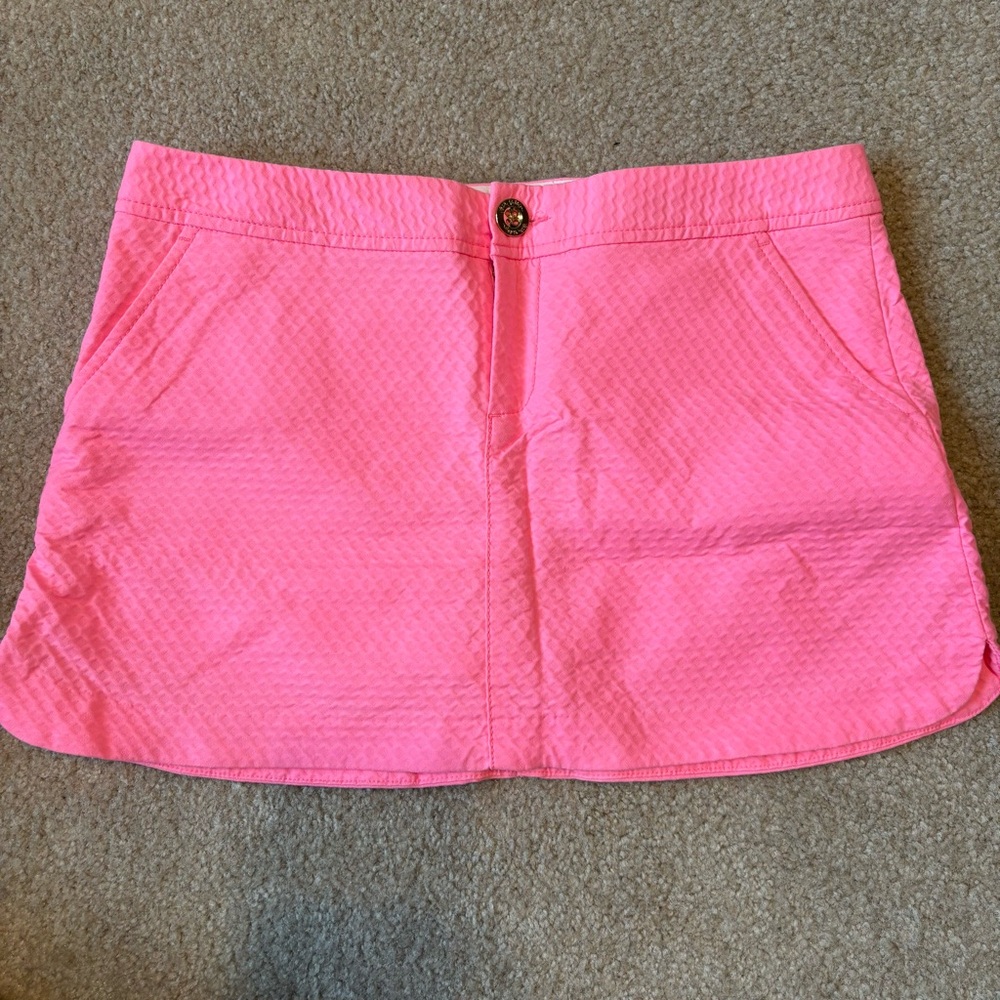 Lilly Pulitzer Pink Skort